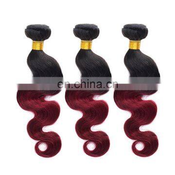 Best Virgin Hair Vendors Body Wave Burgundy 99J Ombre Human Hair photo-2