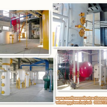 Sunflower oil solvent extraction plant, sunflower oil processing plant for sale