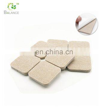 Furniture feet felt adhesive glide pad for furniture leg protector pad