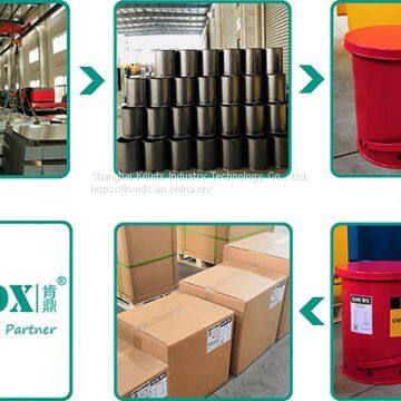 KOUDX Steel Dolly for Oily Waste Can photo-2