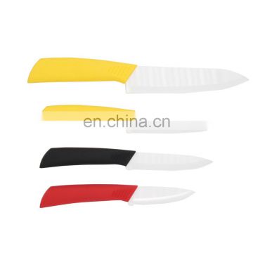 Traditional multi purpose 4 pcs ceramic kitchen knife set