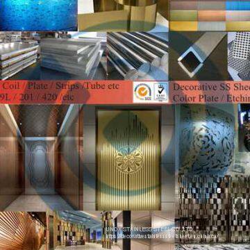 304 8k Mirror Surface Decorative Stainless Steel Plate,no.8 Color Decorative Stainless Steel Sheet photo-4