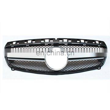 Silver Front grill AMG style grille for Mercedes Benz W176 A CLASS A180 A200 A260 A45 2013 2014 2015