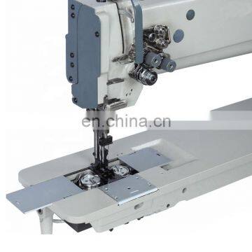 На заказ длинноколенная тяжеловесная двуигольная швейная машина с петлевым швом photo-3