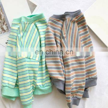 2020 new autumn kids casual stripe hoody