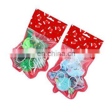 HQP-WJ115 HongQiang  Pet products Cat paw bag Christmas series combination set cat toys