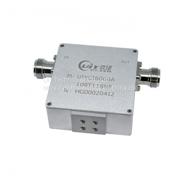 UIY RF Coaxial Isolator 5g Low Frequency 108 ~ 118 MHz With N Female Connector photo-5