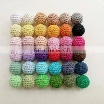 Wooden Animal Horse Crochet Beads Teething Toy Wooden Bead Teether photo-5