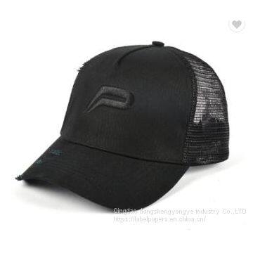 Cheap 3D 100% Cotton Embroidery Custom Mesh Trucker Cap and Hat photo-2