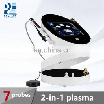 Professional Plasma Jett 2 in 1 Beauty Equipment for Anti-bacterial Shrinkage of Enlarged Pores Skin Itch