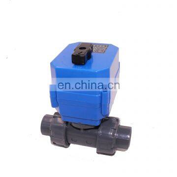 Hot!Hight Quality.230V,DC12V,DC24V Motorized PVC Ball Valve PVC Electric Operated Valve(DN15/DN20/DN25/DN32/DN40)