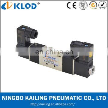 5 Port 2 Position Internal Pilot Alloy Material Pneumatic Electrical Valve Model 4V310-10 photo-5
