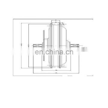 Bafang Hub Motor750/1000 / 1500W Electric Motor Wheel Hub Hub Motor 24v 48v 60v Kit Electric Car photo-6