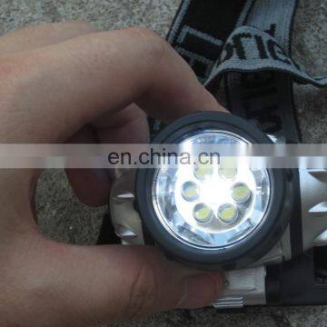 Top Selling Cheap Outdoor Camping 3*AAA Battery 7 Led Headlamp,led Head Light photo-6