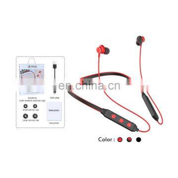 Sports Cheap Wireless Headphones High Quality Metal Neckband Earphone photo-6
