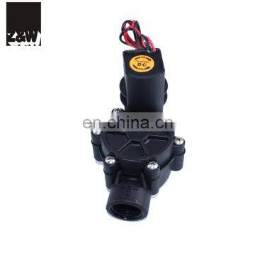 3/4" plastic solenoid valve without flow control pilot hydraulic DN20 latching DC AC