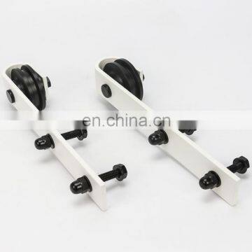 Mini Barn Door Hardware Kit for Double Door Cabinets/TV Stand/Wine Storage photo-2