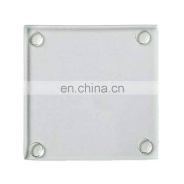 High Quality Customized Tempered Glass Coaster Mirror Candle Plate Price