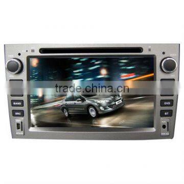 car dvd gps navigation system for Peugeot 308/408 with GPS/Bluetooth/Radio/SWC/Virtual 6CD/3G internet/ATV/iPod/DVR