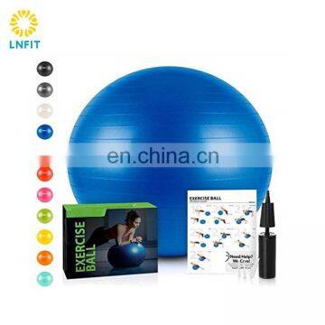 Anti-Burst Pvc Gym Yoga Ball With Custom Logo,Half Yoga Balance Ball