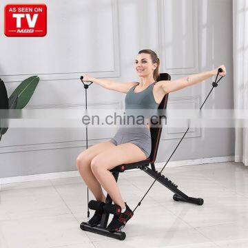 AS SEEN ON TV Integrated Gym Trainer Multifunctional Adjustable Dumbbell Stool,body Fitness Equipment