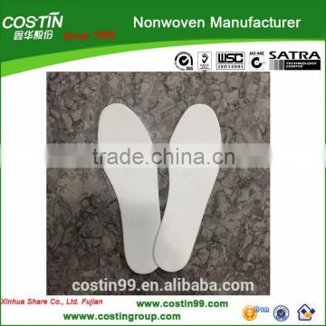 high strength recycled nonwoven shoe insole