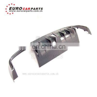 C CLASS W205 Carbon Rear Diffuser for W205 C63 Carbon Finber Diffuser With Muffler Tips