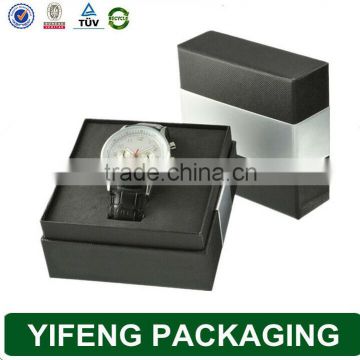 Black Luxury PU Leather Watch Box