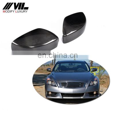 Carbon Fiber Side Mirror  for Infiniti G25 G37 2007-2013