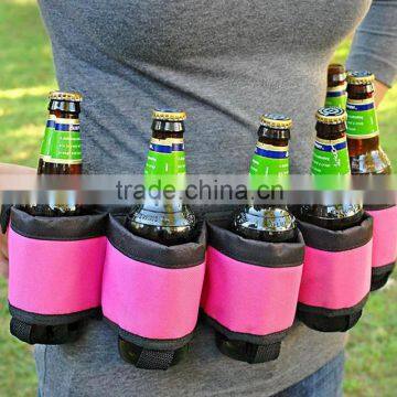 6 Pack Holster Portable Waist Packs Bottle Holder Funny Bag