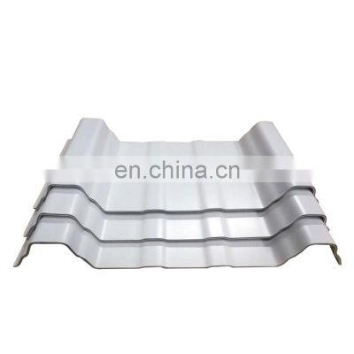 Colombia hot sale trapezoidal pvc roof sheet/corrosive resistance upvc plastic roof tile for factory