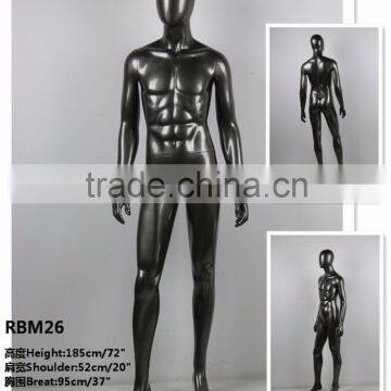 high end fiberglass male mannequin for business suit