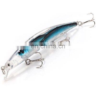 Amazon High Quality 6 Colors hard minnow lure 120mm 14g group fish sinking minnow lure wholesaler