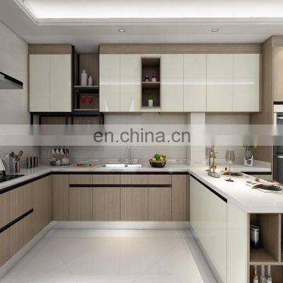 Factory Wholesale Custom Design Modern Stylish Kitchen Cabinets Made in China