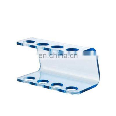 Bathroom 2 Holders Custom Acrylic Teeth Brush Display Holder photo-4