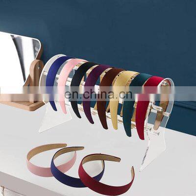 Acrylic Headband Holder Clear Headband Organizer Display Stand Rack for Girls Women photo-3