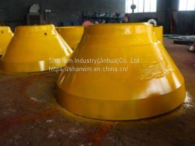 High Manganese Mantle Concave Cone Crusher Parts Wear Liner photo-4