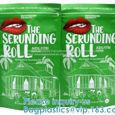 Pouches With Matte Window, Eco-Friendly Ink, Food-Grade, Medical, Electronic, Commodity, Cosmetics photo-4