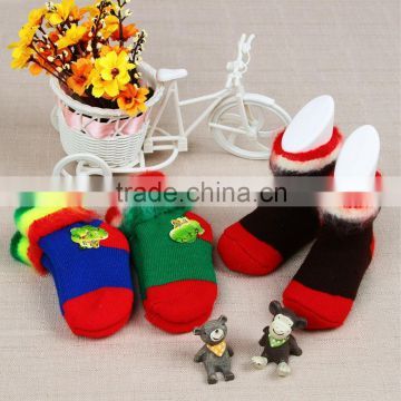 C58554S Wholesale autumn and winter keep warm thicken children socks