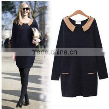 C63283A 2015 autumn design Maternity cotton dress for ladies