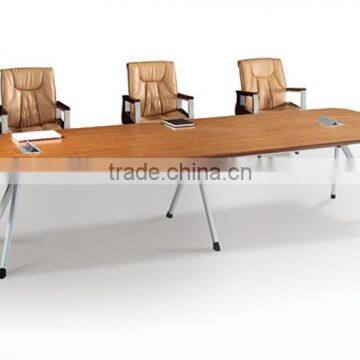 2015# latest design office modern conference table metal leg PS-207