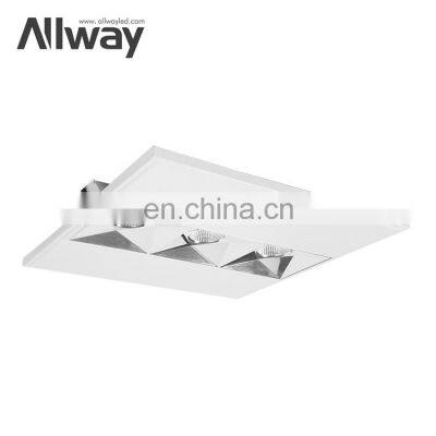 Commercial Eye Protection Square Dimmable Indoor Home School Hospital 15W 40W 60W LED Panel Lamp