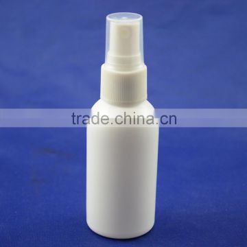 PE white 50ml cosmetic spray bottle