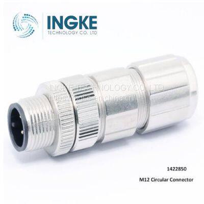 1422850 M12 Connector Receptacle Housing Plug Male Pins