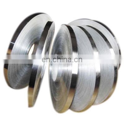 2b Ba 201 202 304 410 430 grade thick stainless steel strip price per ton