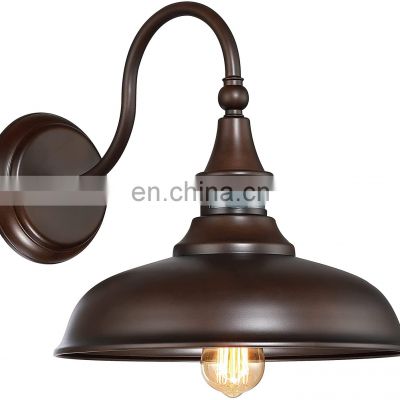 Single Head Industrial Vintage Retro Black Metal For The Home American Personality Modern Wall Light Corridor Light