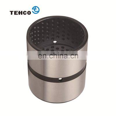 TEHCO Customized Sleeve Bushing Steel Custom Material Carton Steel Oiles Sliding Bearing Diameter Sleeve Bushing