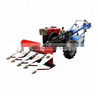 best selling small walking tractor corn reaper