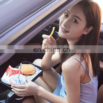Brand New 3in 1 Car Dining Drinks Bottles to go Food Cup Holder With Tray Fit for Volvo Xc60 xc 40 Xc90 2015 2019 2020 2021 2022 photo-5