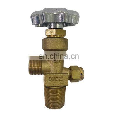 CGA320 High Pressure He Ar Gas Cylinders CGA Series Cylinder Valve 1 Piece Standard Pneumatic CGA350 Valve